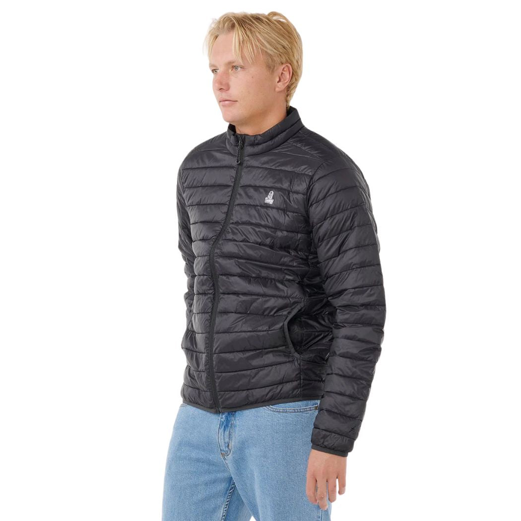 Rip Curl Anti Series Search Puffer Crew Black