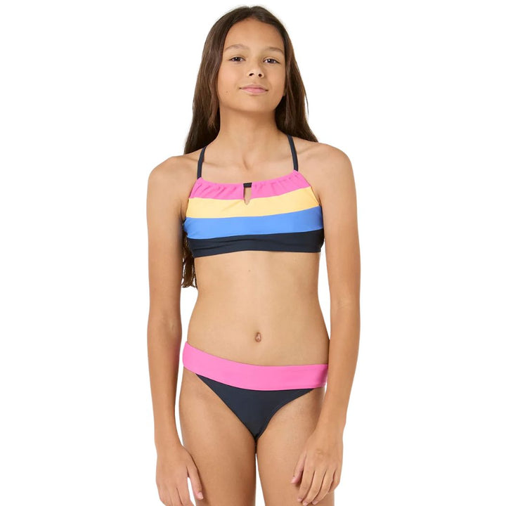 Rip Curl Block Party 3 Piece Set Girl Navy