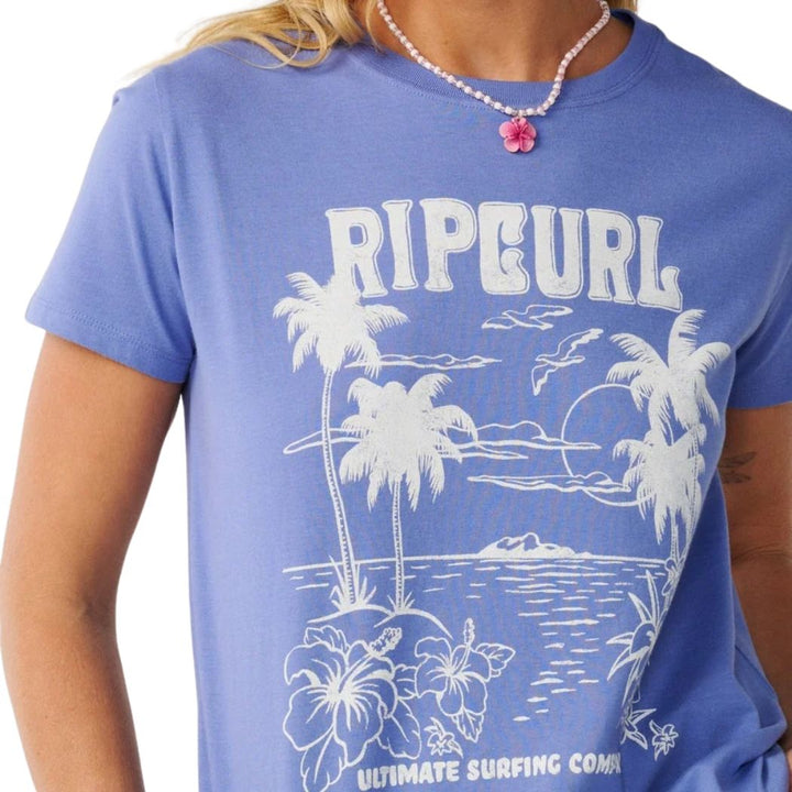 Rip Curl Bossa Nova Tee Mid Blue