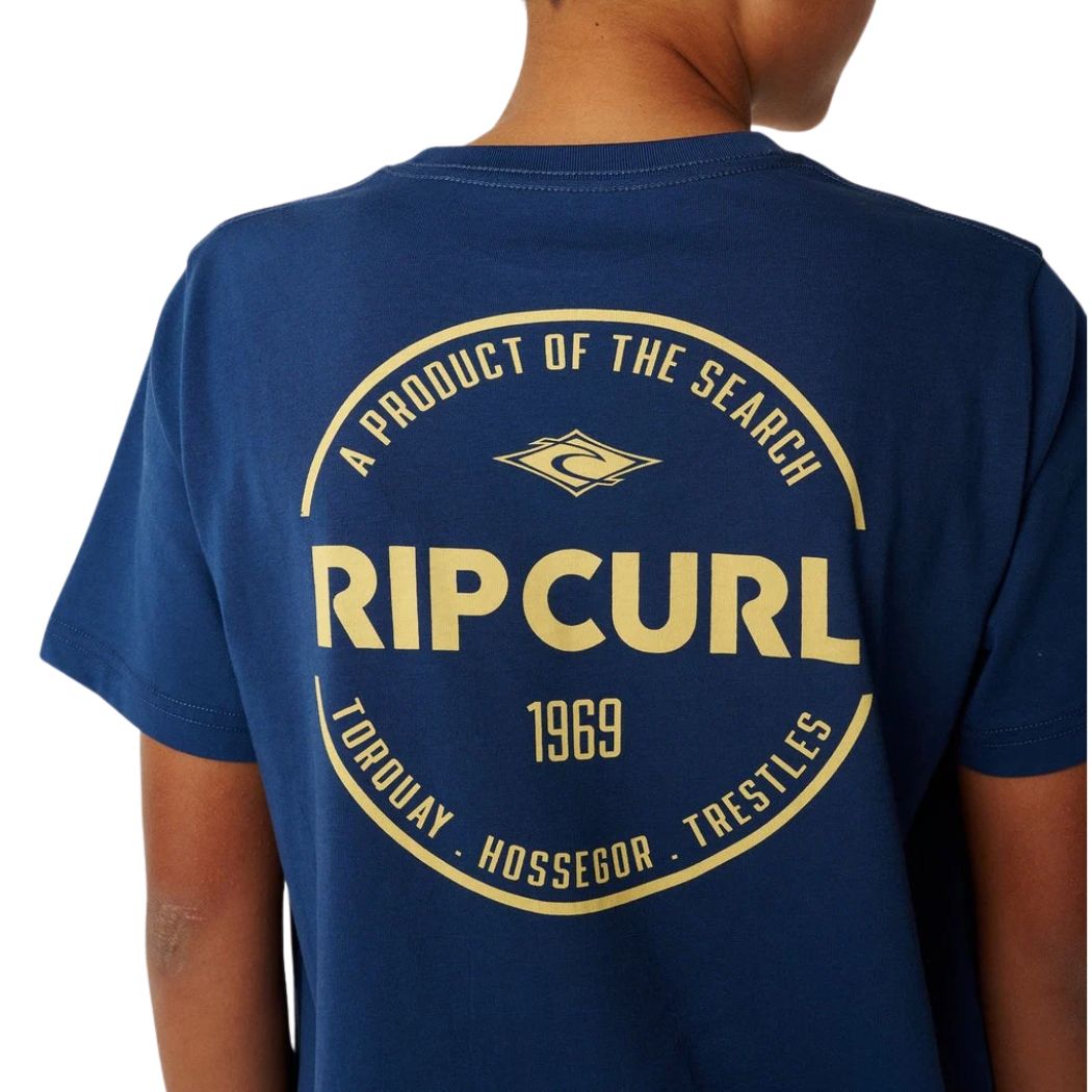 Rip Curl Boy Staple Tee Light Navy