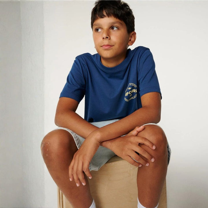 Rip Curl Boy Staple Tee Light Navy