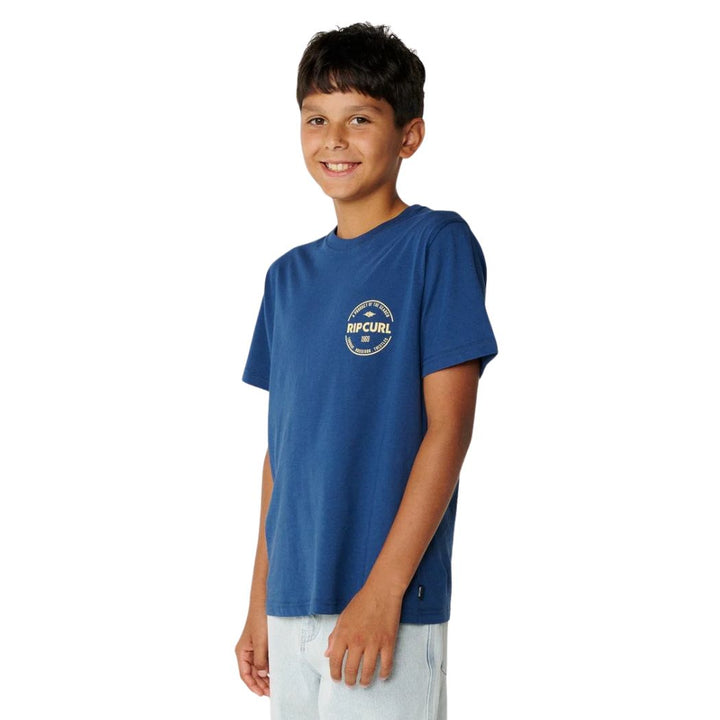 Rip Curl Boy Staple Tee Light Navy