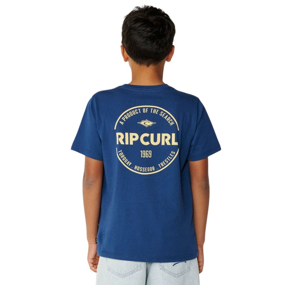Rip Curl Boy Staple Tee Light Navy
