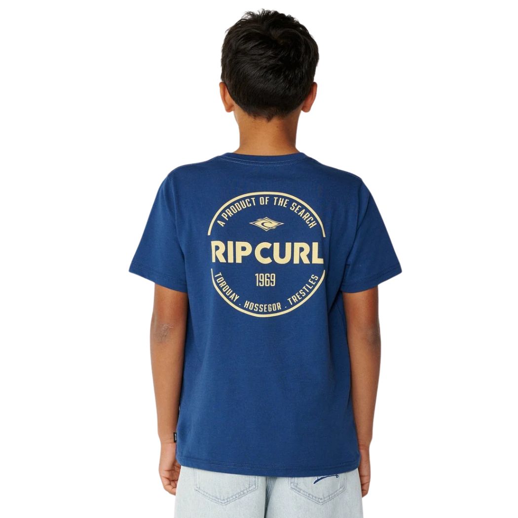 Rip Curl Boy Staple Tee Light Navy