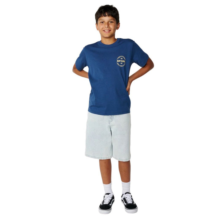 Rip Curl Boy Staple Tee Light Navy