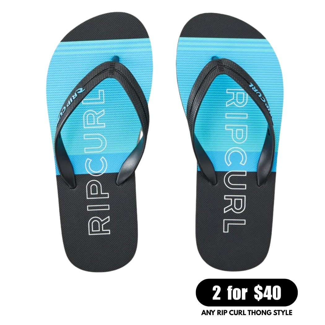 Rip Curl Breakers Bloom Open Toe Boy Cobalt