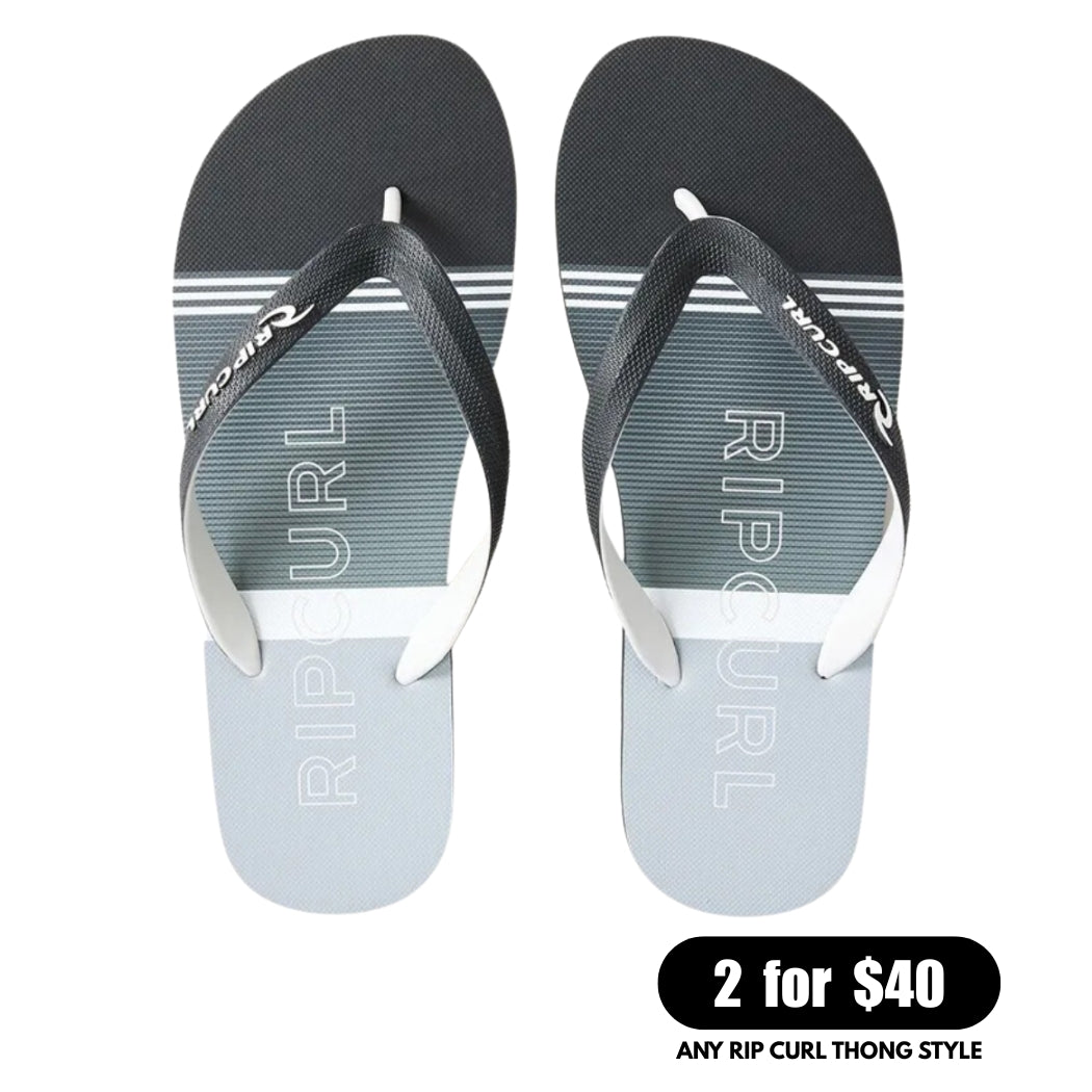 Rip Curl Breakers Bloom Open Toe Cool Grey