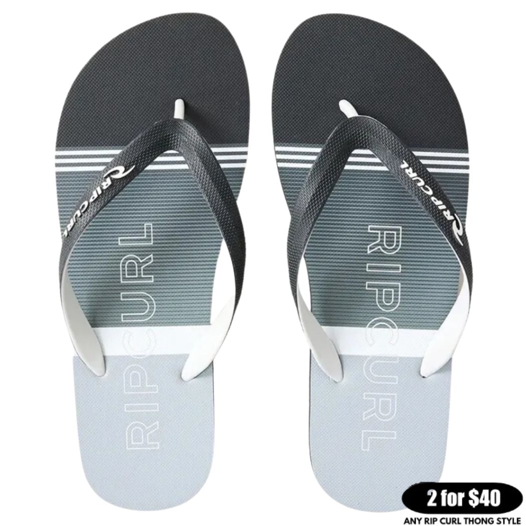 Rip Curl Breakers Bloom Open Toe Cool Grey
