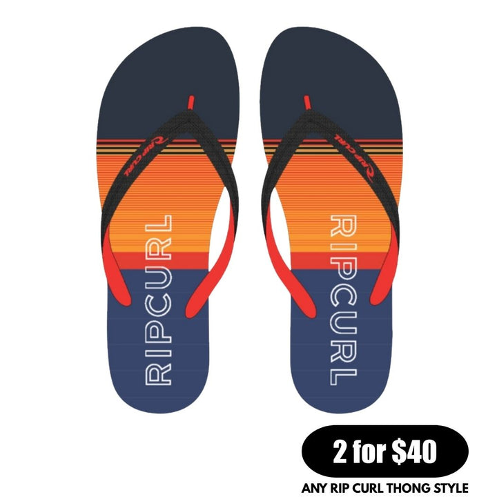 Rip Curl Breakers Bloom Open Toe Light Navy