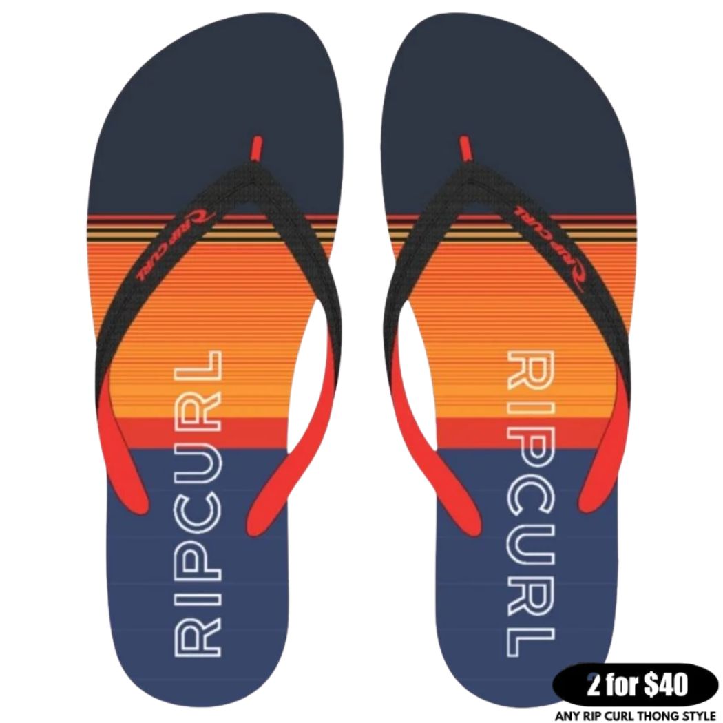 Rip Curl Breakers Bloom Open Toe Light Navy