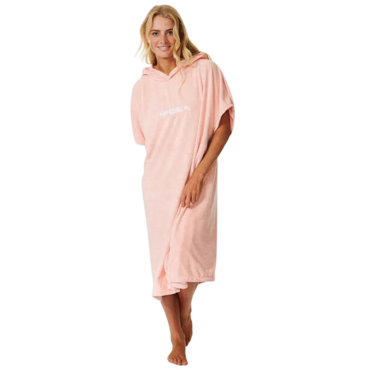 Rip Curl Classic Surf Hooded Towel Peach