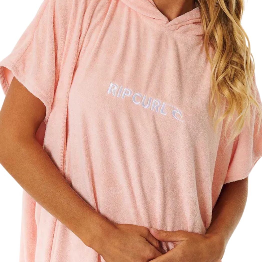 Rip Curl Classic Surf Hooded Towel Peach