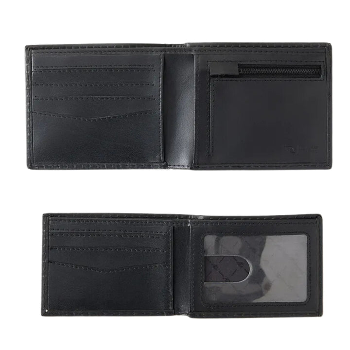 Rip Curl Classic Surf RFID 2 In 1 Wallet Black