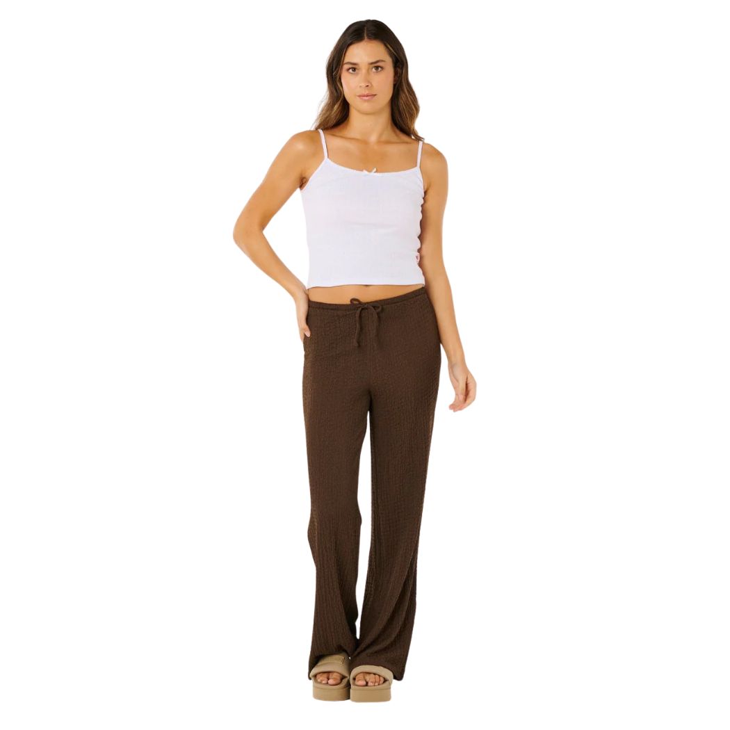 Rip Curl Coastal Waffle Pant Brown