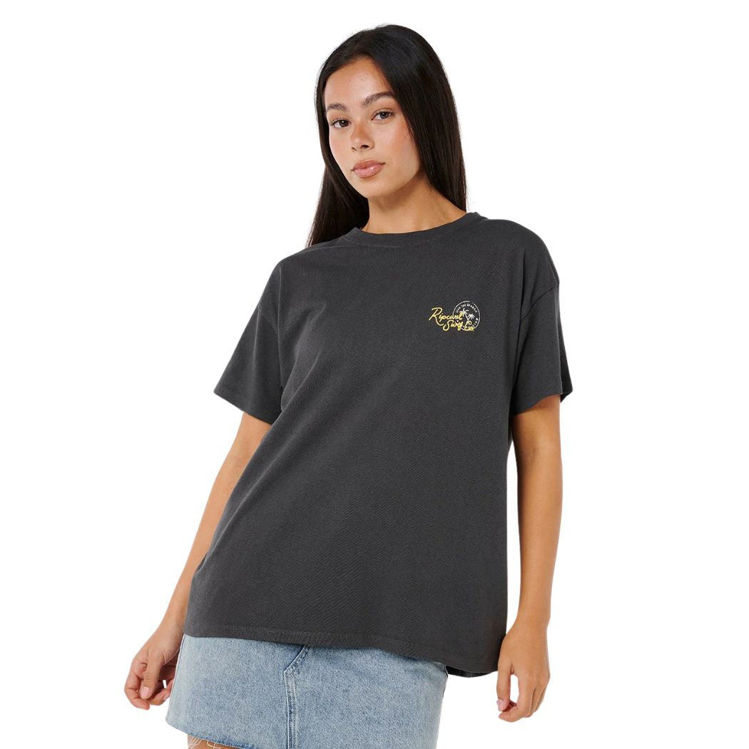 Rip Curl Coconut Relaxed Tee Azure Blue