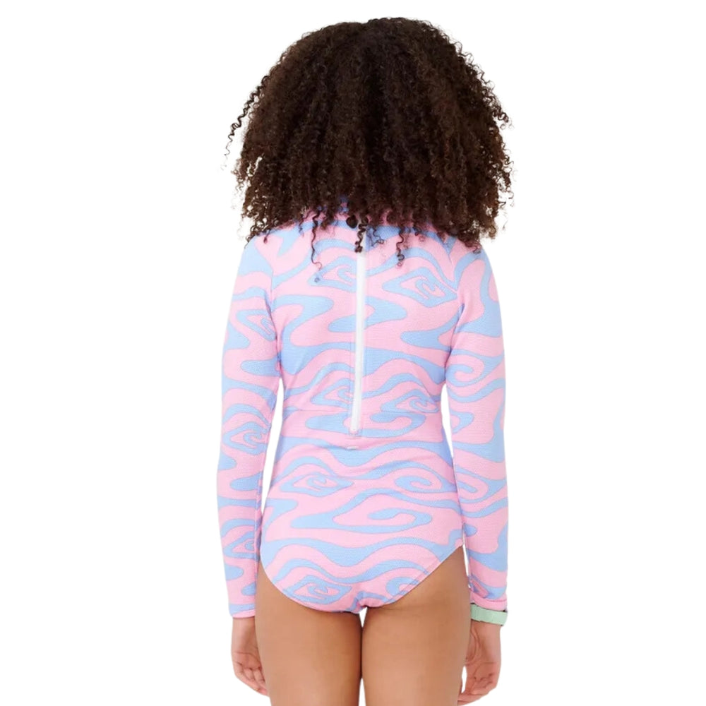 Rip Curl Cosmic UPF Surf Suit Girl Mid Blue