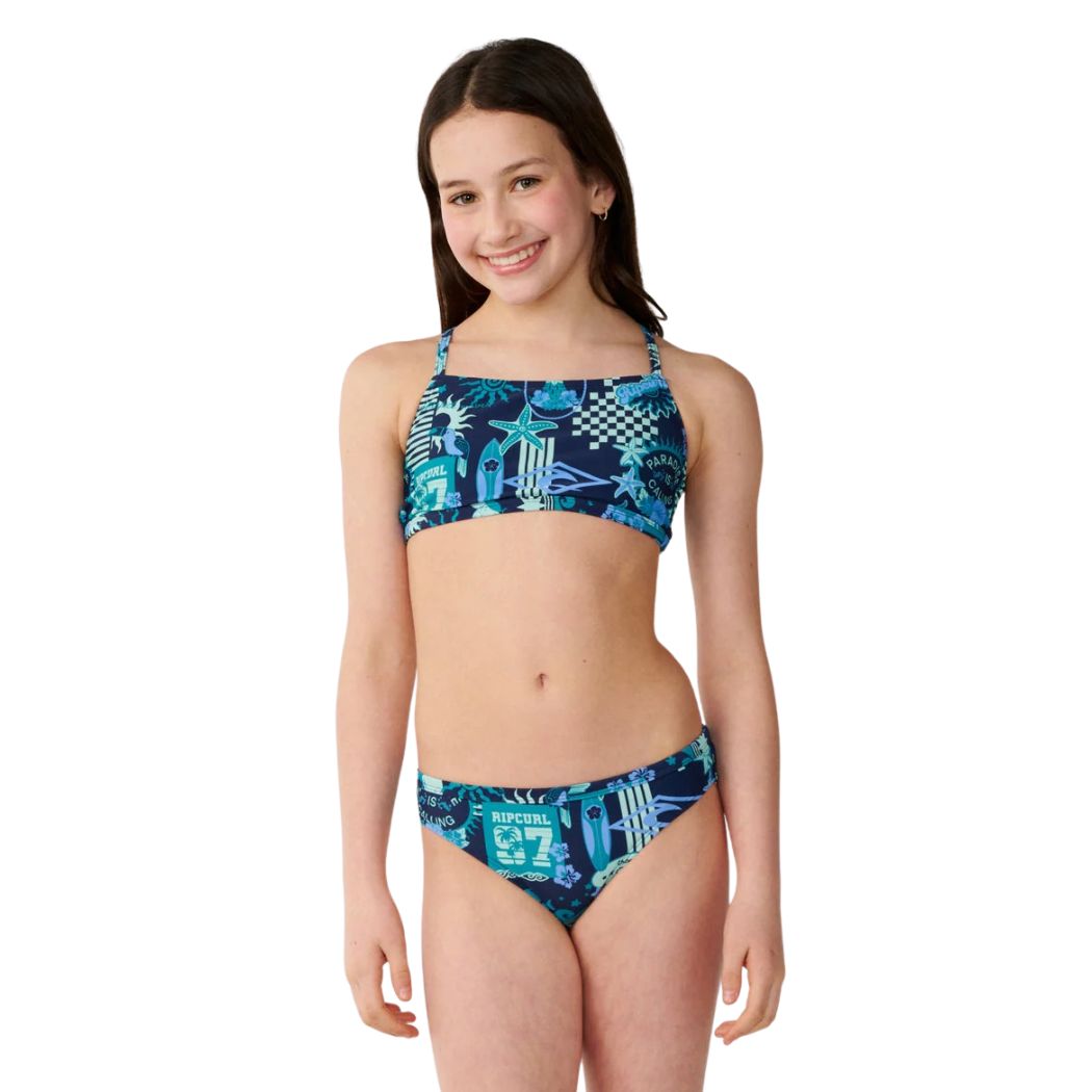 Rip Curl Girl Costa Del Sol 3 Piece Set Ocean
