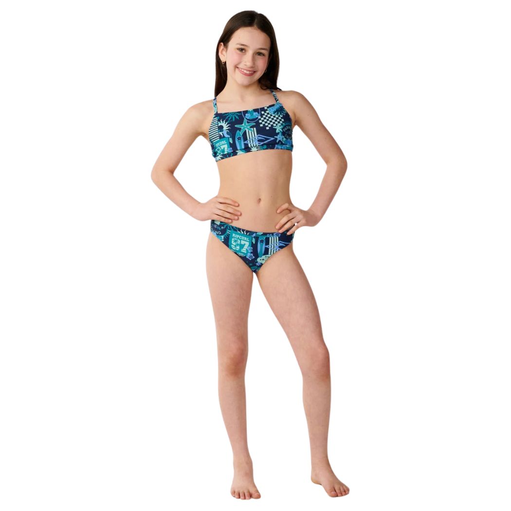 Rip Curl Girl Costa Del Sol 3 Piece Set Ocean