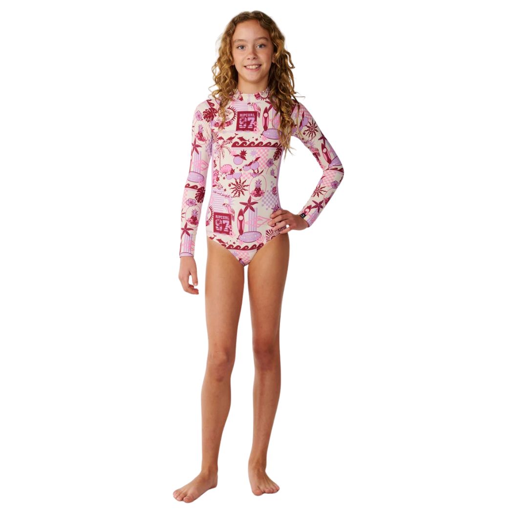 Rip Curl Girl Costa Del Sol Surfsuit Lilac