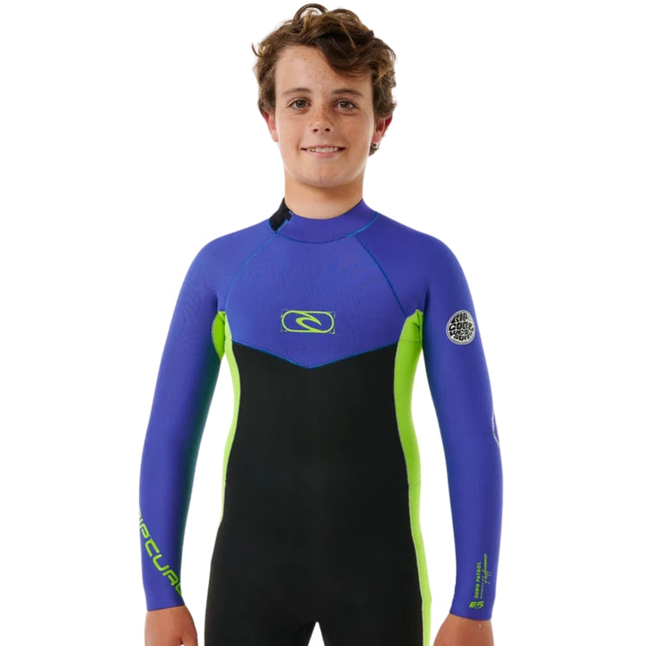 Rip Curl Dawn Patrol LS 2mm Back zip Spring Suit Wild Berry