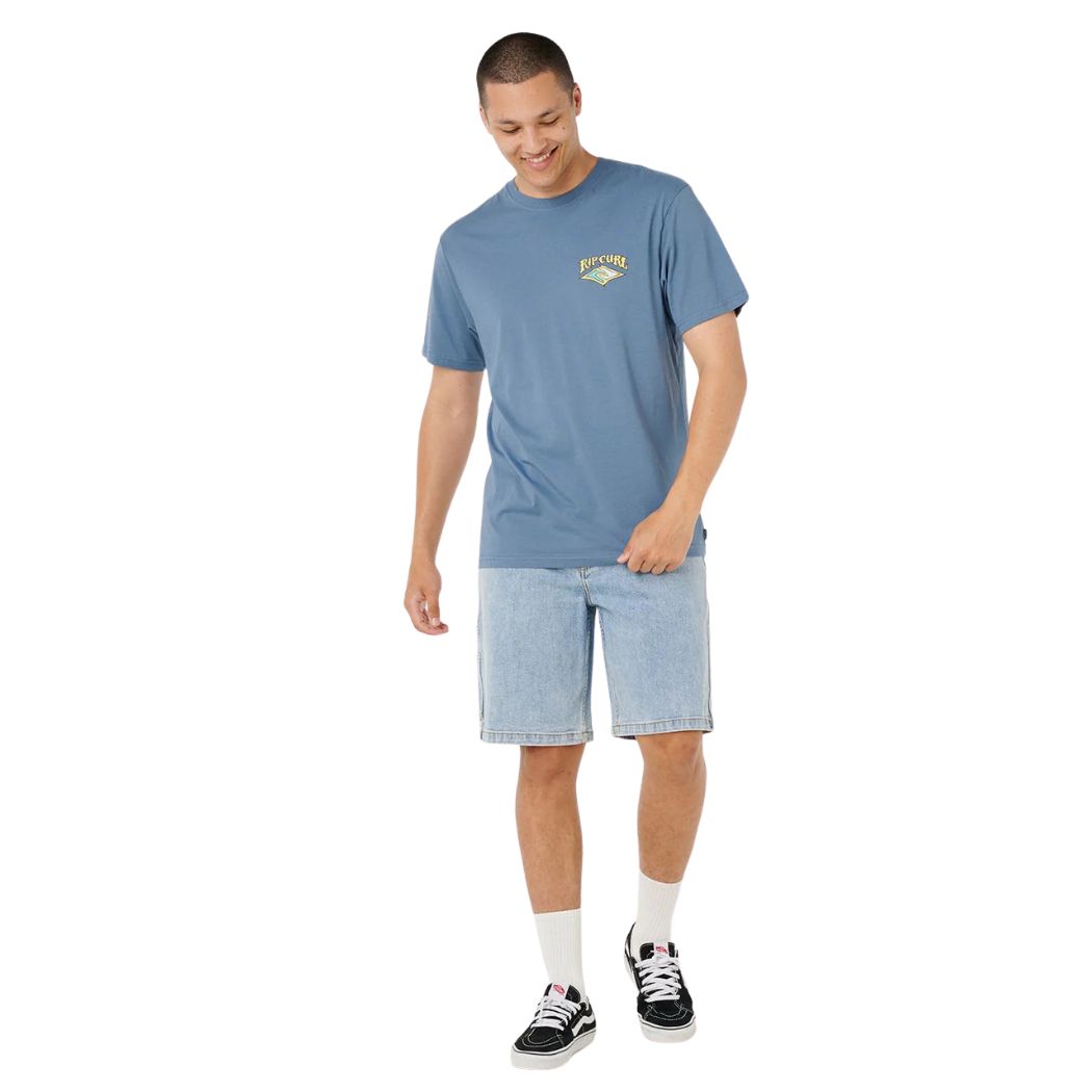 Rip Curl Dazed And Tubed Tee Bluefin