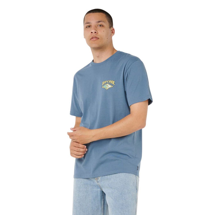 Rip Curl Dazed And Tubed Tee Bluefin