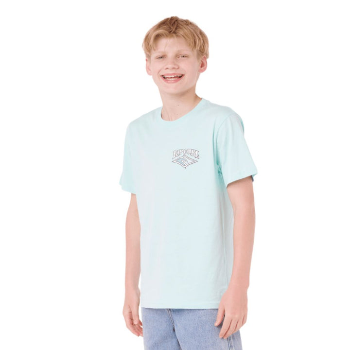 Rip Curl Dazed And Tubed Tee Boy Light Aqua