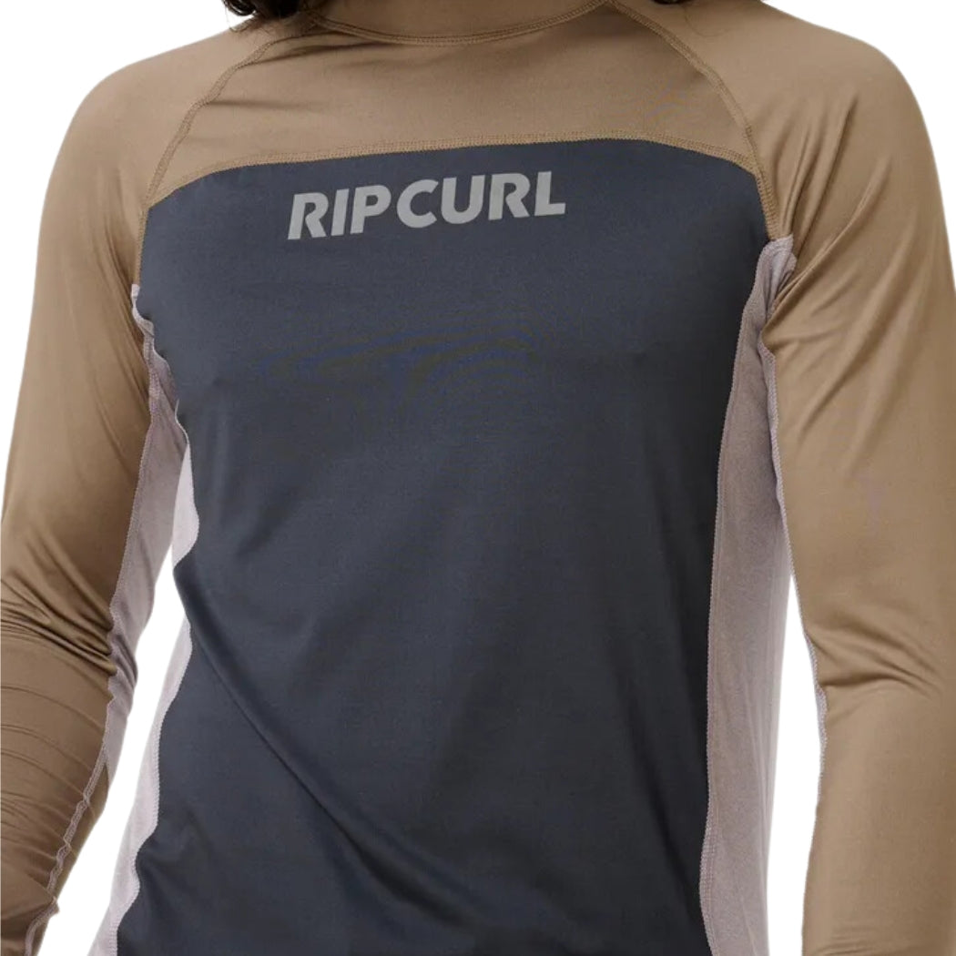 Rip Curl Drive UPF Long Sleeve Rash Shirt Rock