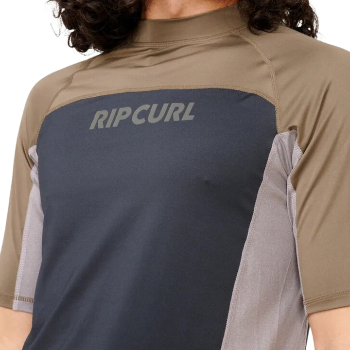 Rip Curl Drive UPF SS Rash Shirt Rock