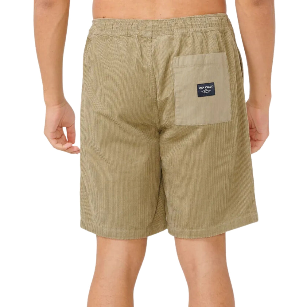 Rip Curl Fade Out Cord Volley Washed Moss