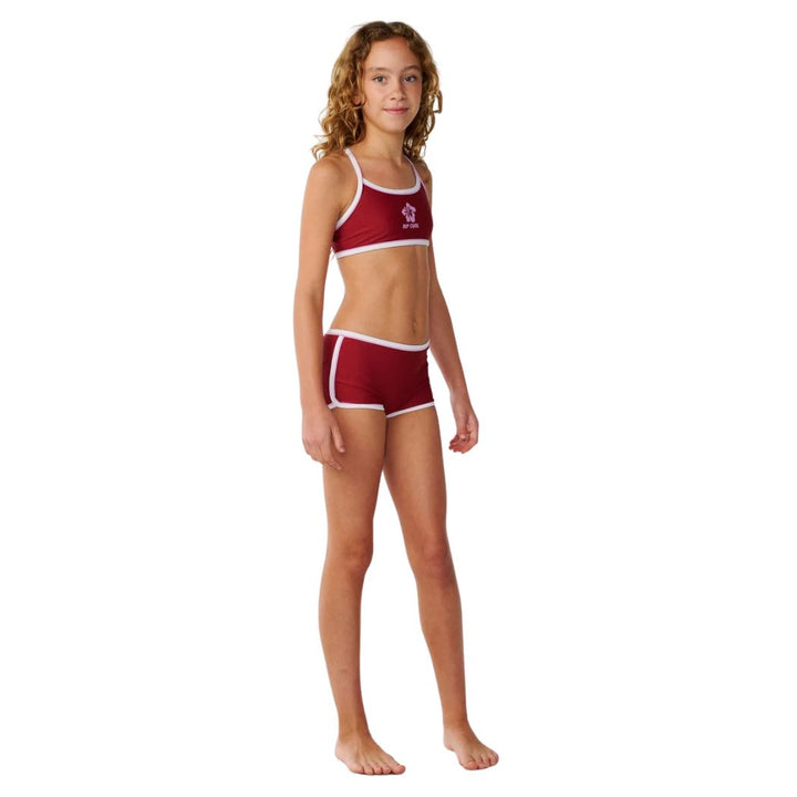 Rip Curl Girl Retro Pipe Bikini Plum