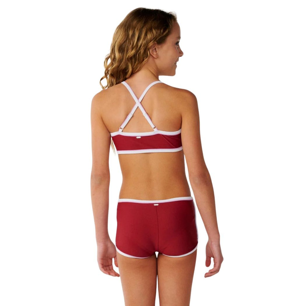 Rip Curl Girl Retro Pipe Bikini Plum