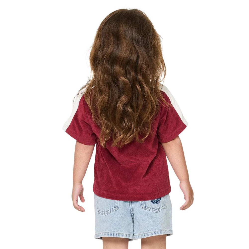 Rip Curl Girl Road Trip Terry Tee Plum