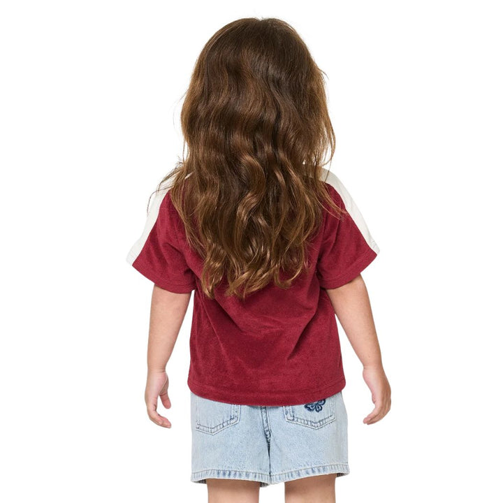 Rip Curl Girl Road Trip Terry Tee Plum