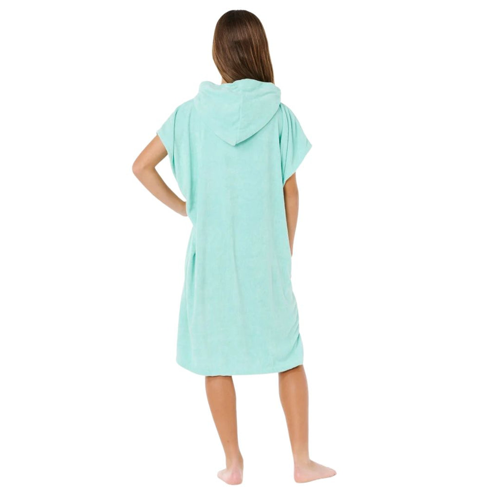 Rip Curl Girls Classic Surf Hooded Towel Teal