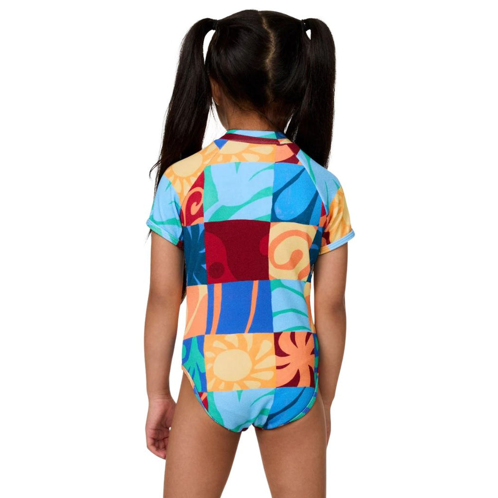Rip Curl Girls Ty Williams Short Sleeve Surfsuit Multi