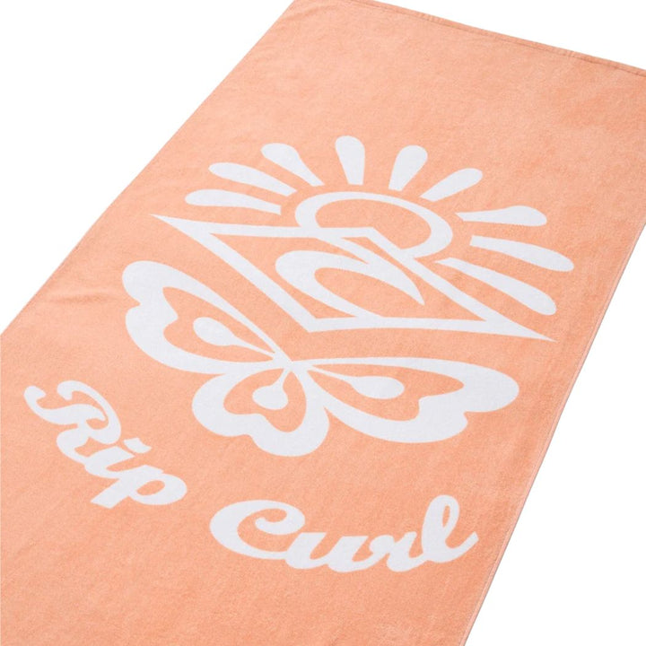 Rip Curl Graphic Standard Towel Bright Peach