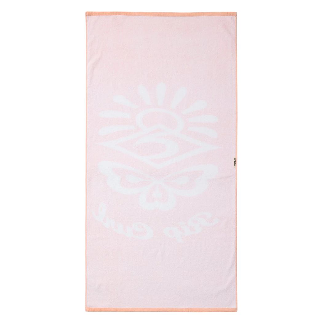 Rip Curl Graphic Standard Towel Bright Peach