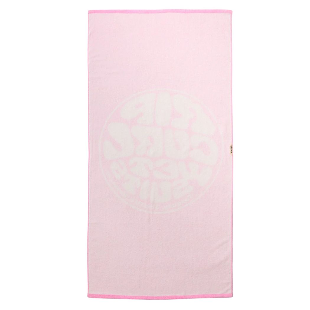 Rip Curl Graphic Standard Towel Pastel Pink