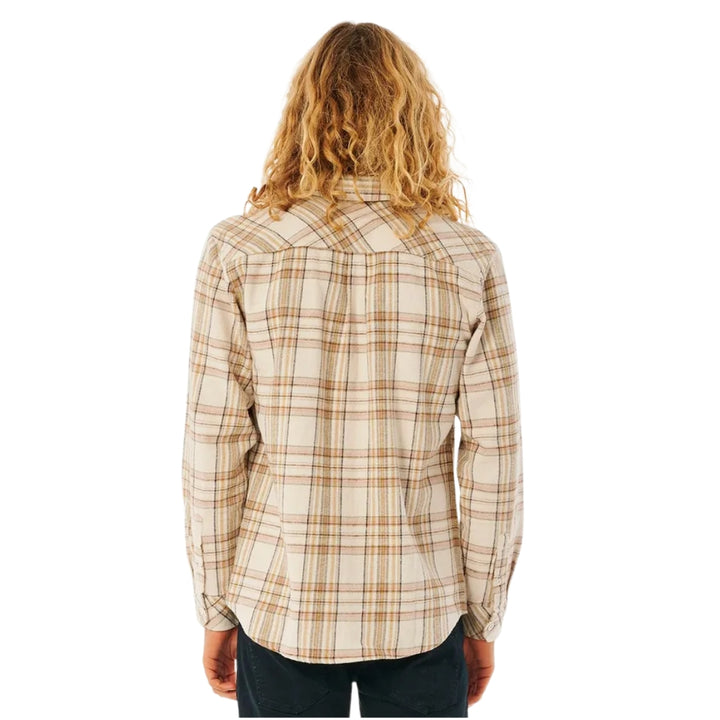 Rip Curl Griffin Flannel Shirt Bone