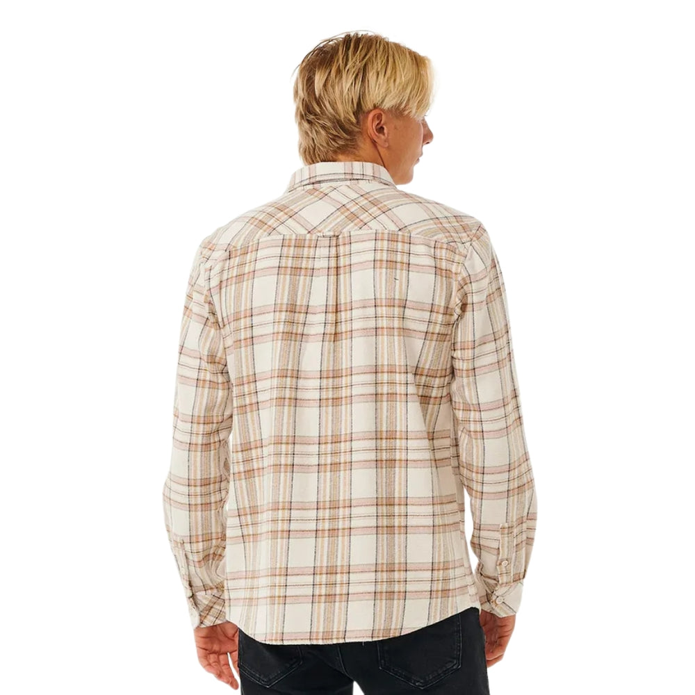 Rip Curl Griffin Flannel Shirt Bone