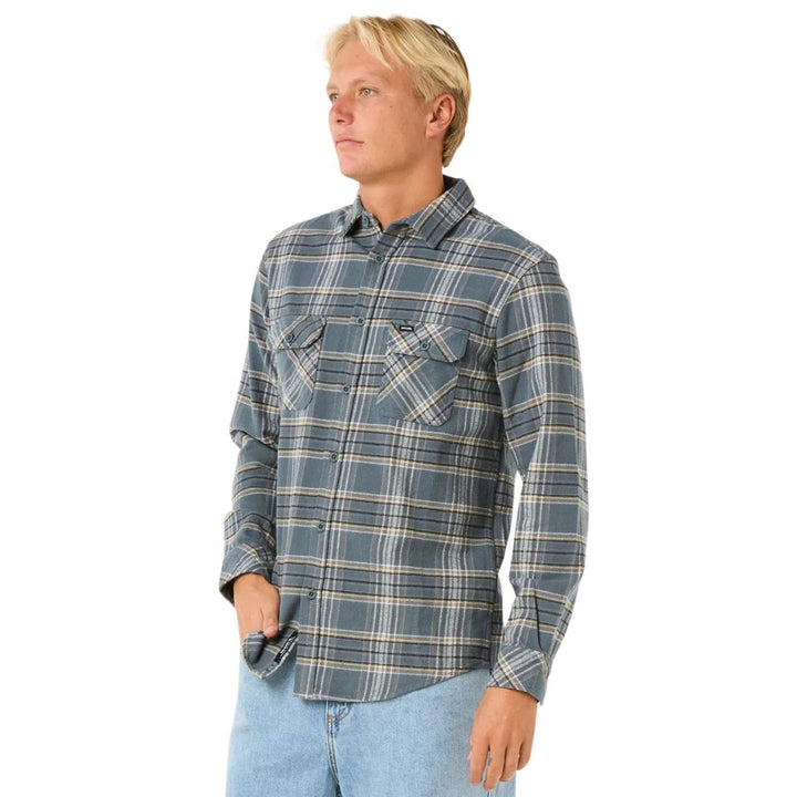 Rip Curl Griffin Flannel Shirt Pine Night