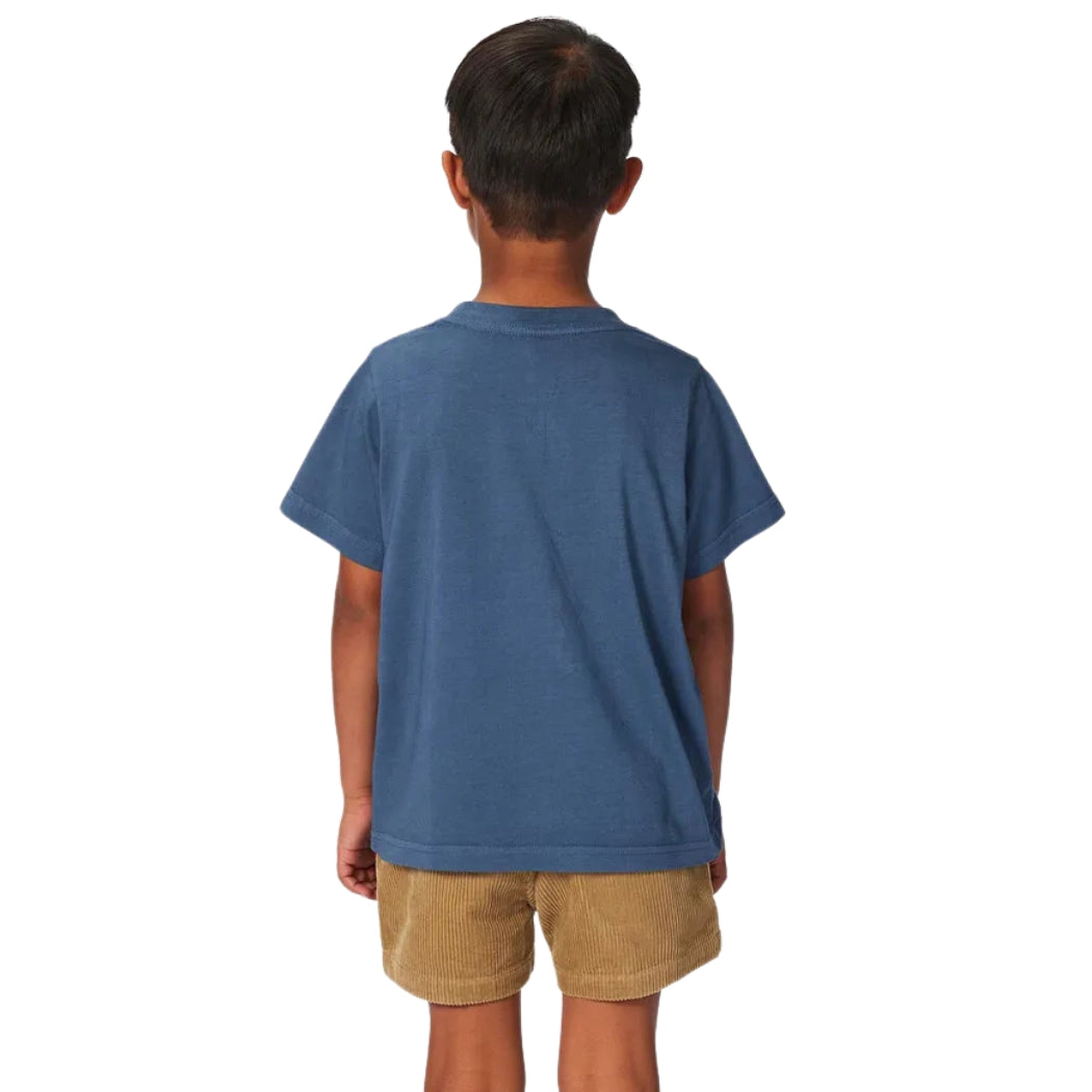 Rip Curl Grom Energy Lizard Tee Boy Vintage Navy