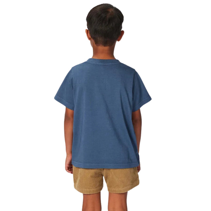 Rip Curl Grom Energy Lizard Tee Boy Vintage Navy