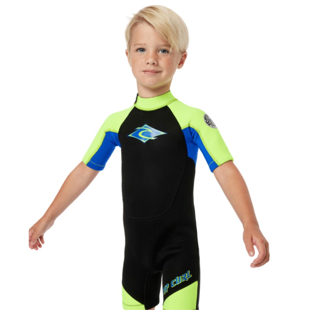 Rip Curl Groms Omega BZ Springsuit Lemon