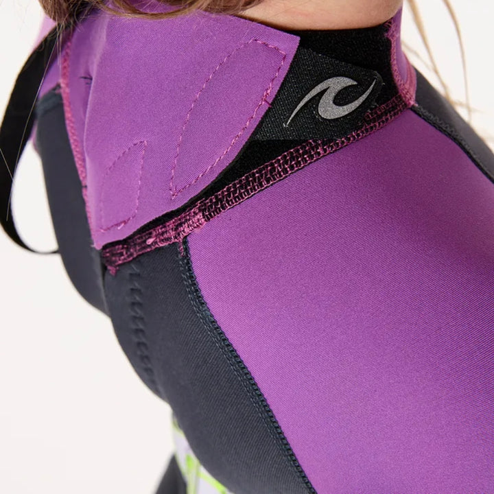 Rip Curl Groms Omega BZ Springsuit Purple