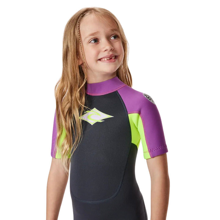Rip Curl Groms Omega BZ Springsuit Purple