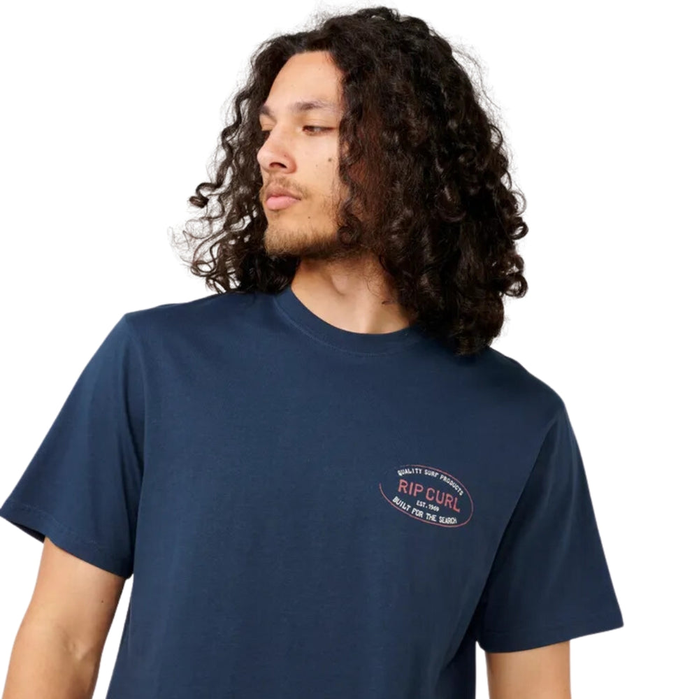 Rip Curl Hallmark Tee Dark Navy