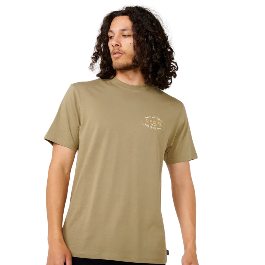 Rip Curl Hallmark Tee Washed Moss