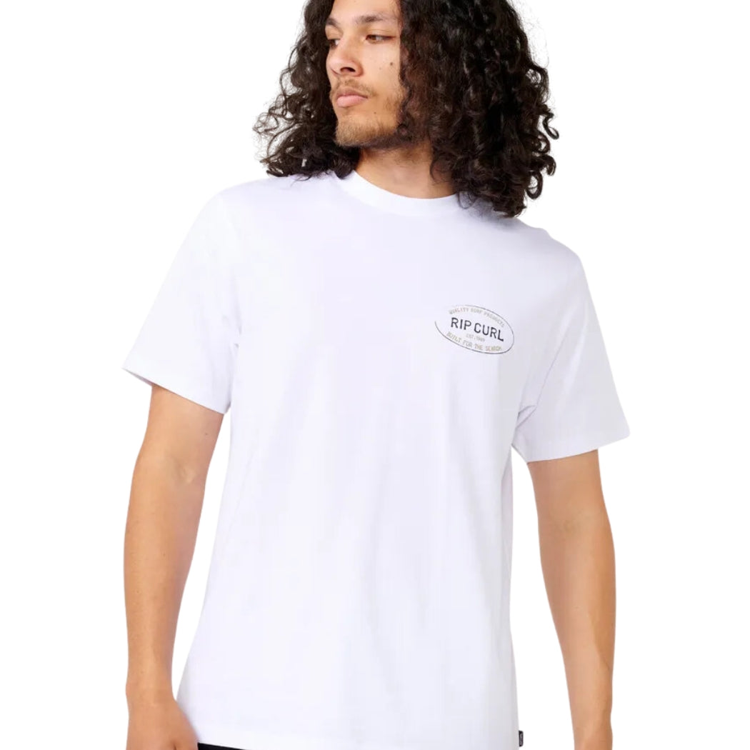 Rip Curl Hallmark Tee White 